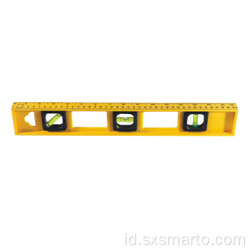 Konstruksi Tangan Aluminium Alloy Spirit Level dengan Magnetik